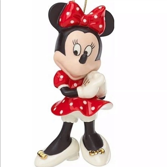 Lenox  Disney Minnie Mouse Christmas Ornament - Picture 1 of 6